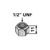 écrou frein - 1/2" UNF - Mc Connel - 01.410.05