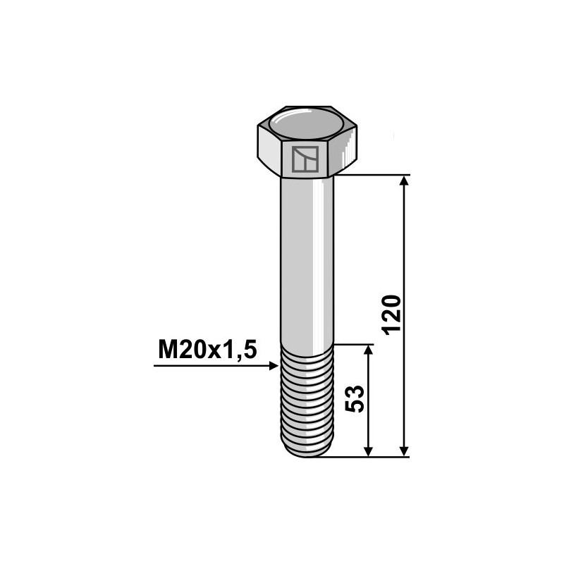 Boulon M20x1,5 - Maschio / Gaspardo - F01010175 / F20110092