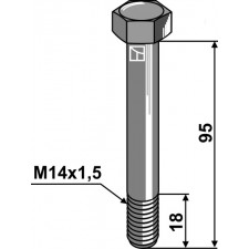 Boulon - M14x1,5 - 10.9 - Bomford - 05.775.10