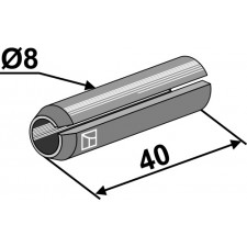 Goupille de serrage - Ø8x40 - Mulag - TM60070453 - 177738