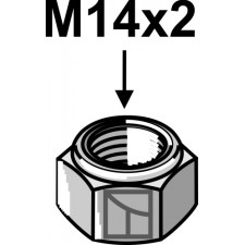 écrou frein - M14x2 - Rousseau - 4200607