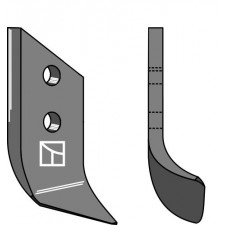 Couteau pour fossoyeuse - droit - Dondi - 607045