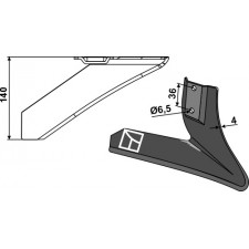 Lame bineuse - gauche - Schmotzer - 360481