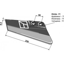 Aileron de rechange - droit - AG003662