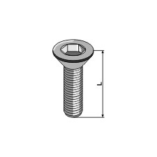 Boulon à six pan creux - Lemken - 3016123