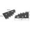 Couteau pour mélangeurs de fourrage, droit - AG014909