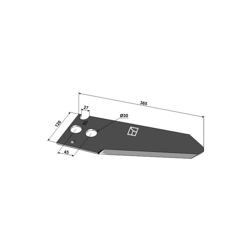 Couteau d'ensilage - Krone - 345.144.2