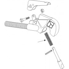 Rivet pour crochets automatiques, ancien modèle - AG010596