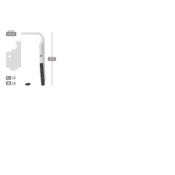 Dent de herse gauche Maschio Gaspardo M36100367R carbure
