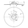 Disque ouvreur Horsch pour semoir 00311174
