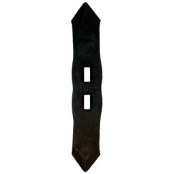 Soc 60x12 entraxe 45/75mm - longueur 365mm