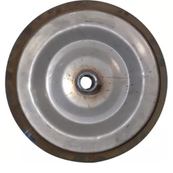 ROUE TOLE 280/330X80X2,5 A FLASQUE SUR ROULEMENT