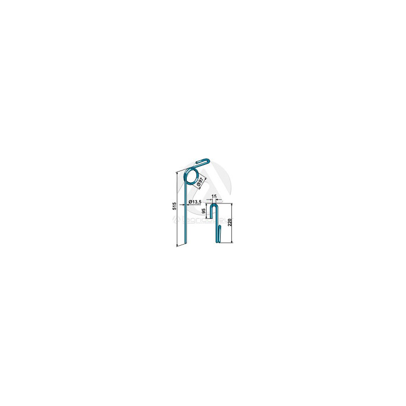 Griffe de semoir - Kockerling Topmix - 501131