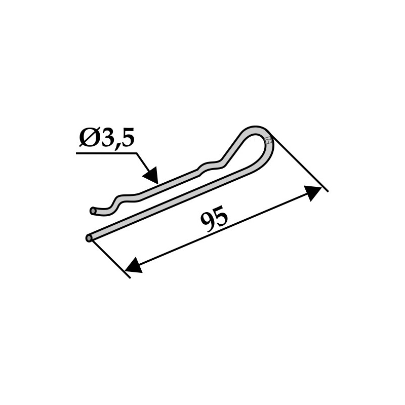 Goupille béta spéciale - AG002555