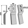 Dent rotative, modèle gauche - Howard - 653256