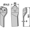 Dent rotative, modèle droit - Maschio / Gaspardo - 26100417