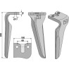 Dent pour herses rotatives, modèle gauche - AG000356