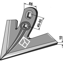 Soc triangulaire "OTMA" 250mm - Vogel u. Noot - PT467