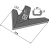 Soc triangulaire 276mm - Farmet Kompaktomat - 3000236