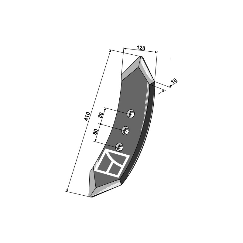 Pointe pour socs à ailette - Dal-Bo - 76251