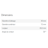 Roulement à billes 3306ATN9 - HORSCH - 00240164