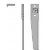 Dent pour herses rotatives, modèle gauche - Breviglieri - 0032711 (T50 - T51)