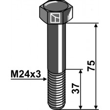 Boulon M24x3x75 - 10.9 - Spearhead - 2770413