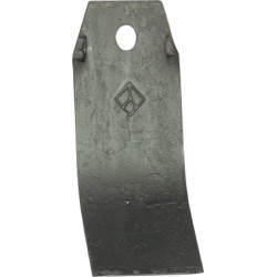 Couteau de herses à bêches rotatives en acier au bore, gauche - Hankmo-Tume - HX-2215