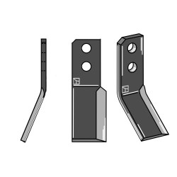 Couteau, modèle gauche - Valentini - 1MS000142 - NoDim