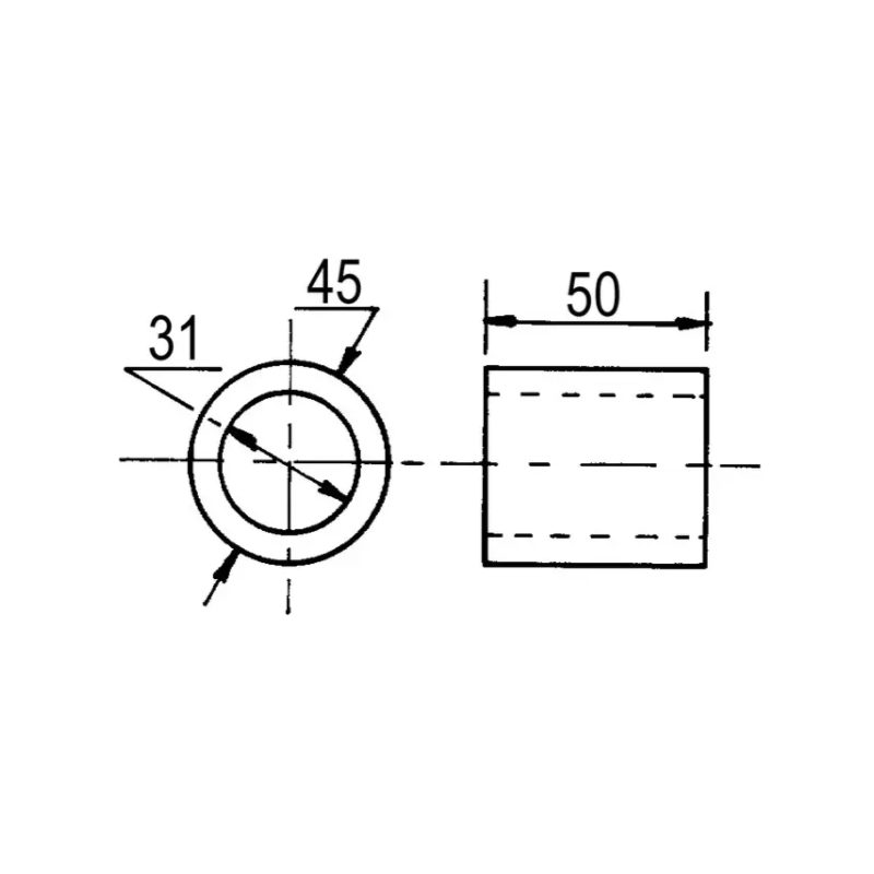 BAGUE NYLON 45X31 KRONE AD L50