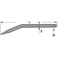 Dent de chargeur 550mm - MAGSI
