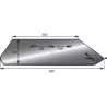 Soc gauche Goizin 010550 15" Adaptable