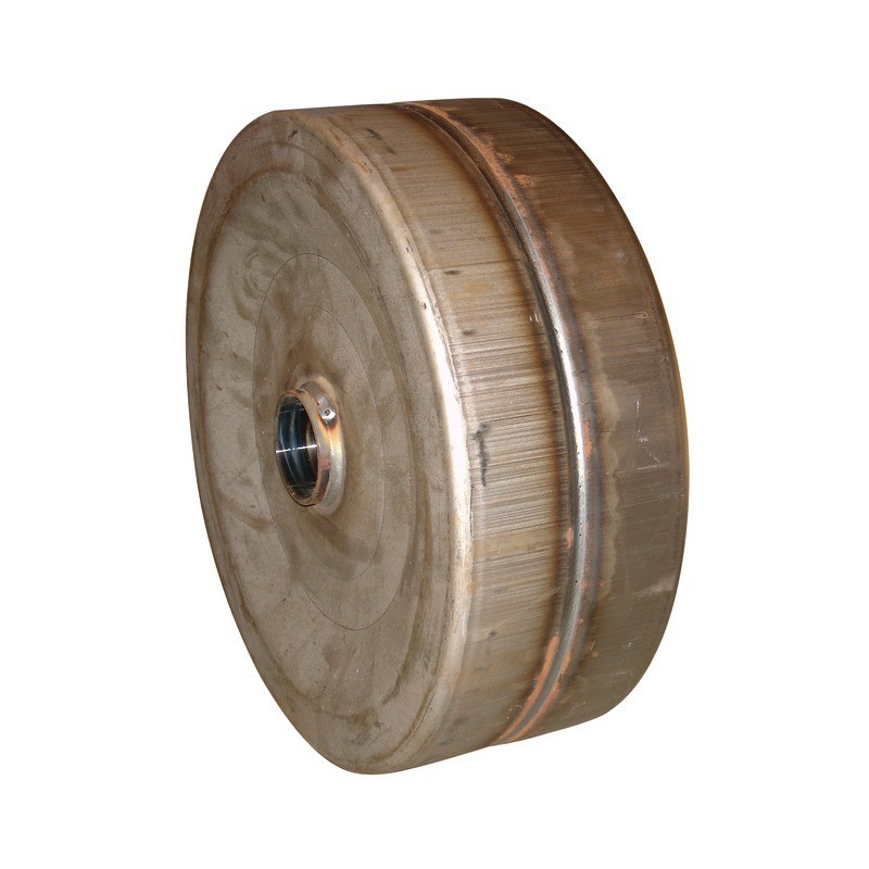 ROUE TOLE 400X150 NUE SANS ROULEMENT