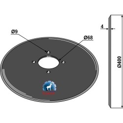 Disque de semoir Ø400x4 - Kuhn - 110034