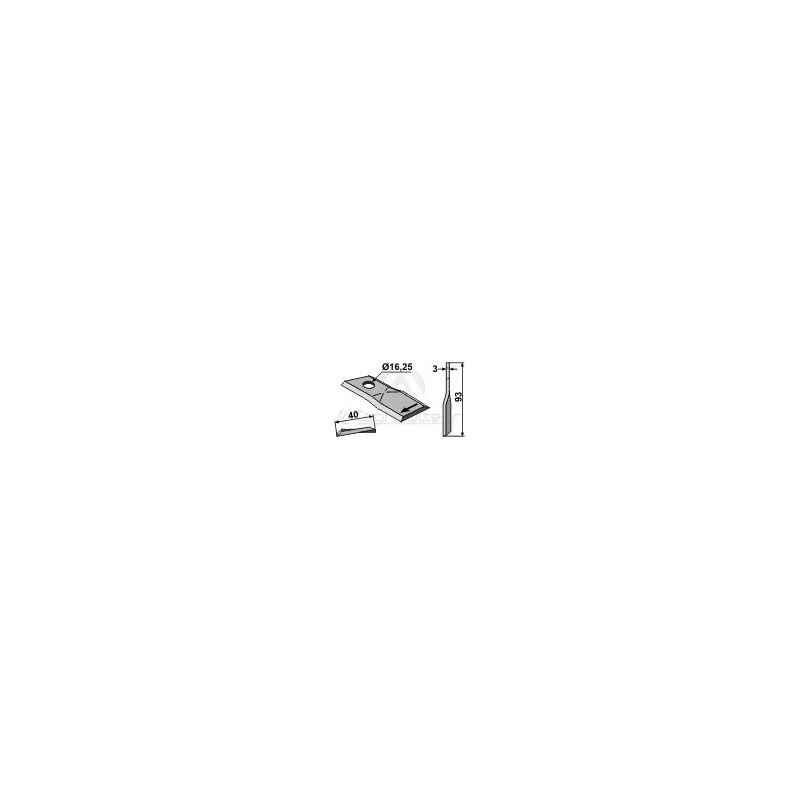Couteau rotatif - POttinger - 716060350