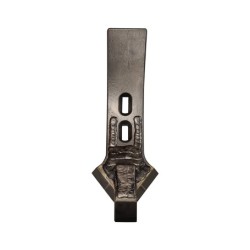 Soc de cultivateur avec plaquettes carbure et rechargement largeur d'attaque 140 mm fixation lumière 45-75 mm - Toutes marques
