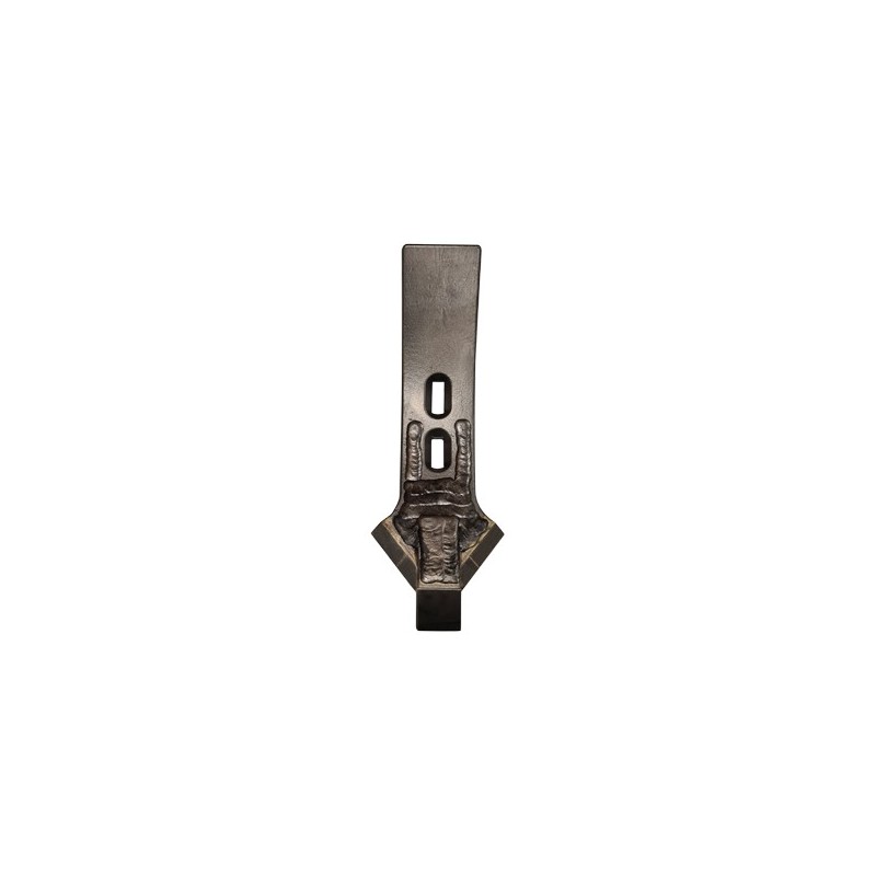 Soc de cultivateur avec plaquettes carbure et rechargement largeur d'attaque 140 mm fixation lumière 45-75 mm - Toutes marques