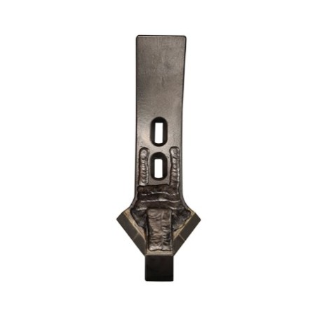 Soc de cultivateur avec plaquettes carbure et rechargement largeur d'attaque 140 mm fixation lumière 45-75 mm - Toutes marques