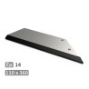 Aileron droite de déchaumeur avec plaquettes carbure plat pour Smaragd - Lemken - 3374420