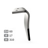 Dent de herse rotative droite 3 plaquettes carbure - Alpego - D07400A