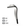 Dent de herse rotative droite 2 plaquettes carbure - Alpego - D07400A
