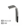 Dent de herse rotative droite 3 plaquettes  sur support d'origine Fixation rapide - Lumière 1950 x 23 - Alpego - MKOA00288