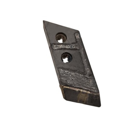 Pointe plate droite avec plaquettes carbure et rechargement pour soc de charrue - Amazone - VNPK801101A