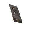 Pointe plate droite avec plaquettes carbure et rechargement pour soc de charrue - Vogel-Noot - 701401