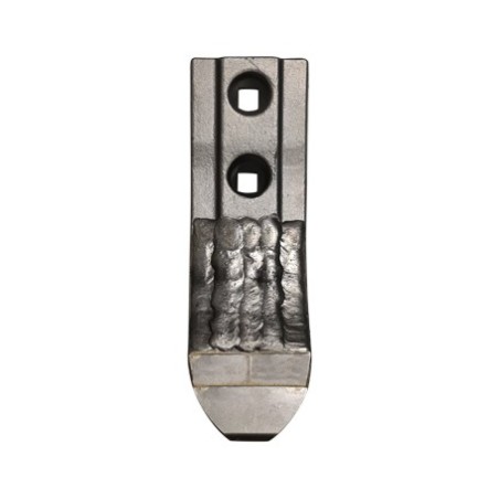 Soc de cultivateur pour Téos attaque en forme de cœur 2 trous avec plaquettes carbure et rechargement - Razol - 25740