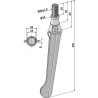 Dent pour herses rotatives - Lely - 1169901148