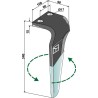 Dent pour herses rotatives (DURAFACE), gauche - Maschio / Gaspardo