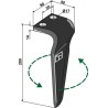 Dent pour herses rotatives, gauche - Maschio / Gaspardo - 38100223