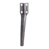 Dent pour herses rotatives 330mm, droit - Eberhardt - 300328