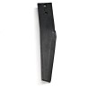 Dent pour herses rotatives 370mm, droit - Maschio / Gaspardo